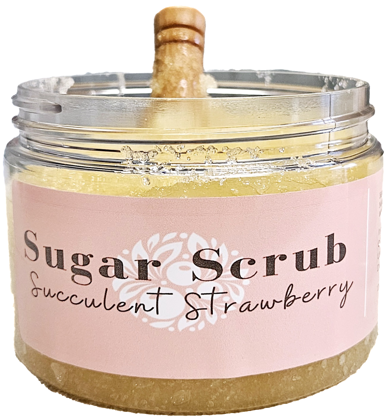 Succulent Strawberry Sugar Scrub