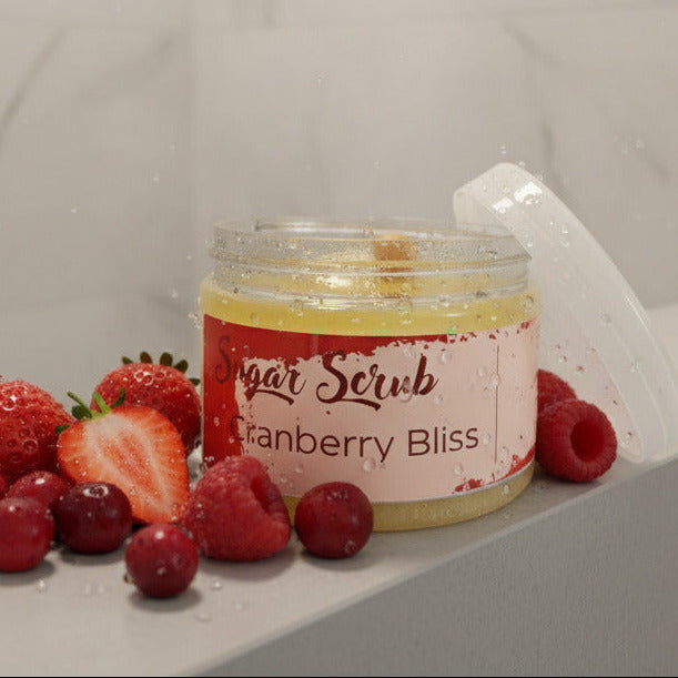 Cranberry Bliss Sugar Scrub